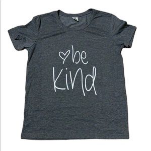 Be Kind soft monogram T-shirt